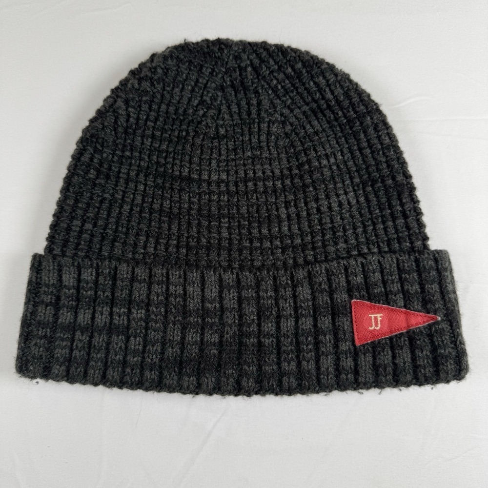 Hurley Jacare Black Beanie Dark Gray Beanie Hat John John Florence